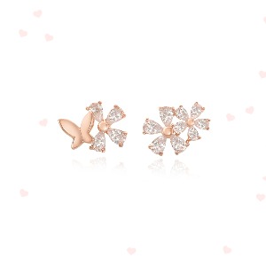 [Silver925] 봄빛나비 귀걸이